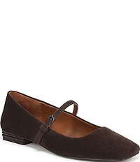 Franco Sarto Tinsley Suede Mary Jane Flats