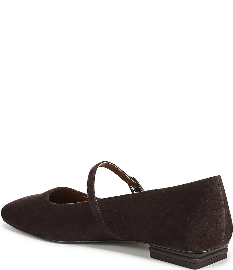 Franco Sarto Tinsley Suede Mary Jane Flats