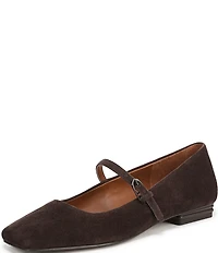 Franco Sarto Tinsley Suede Mary Jane Flats