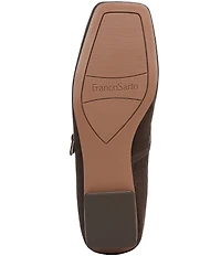 Franco Sarto Tinsley Suede Mary Jane Flats