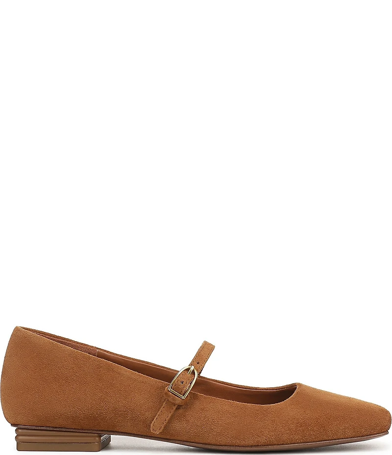 Franco Sarto Tinsley Suede Mary Jane Flats