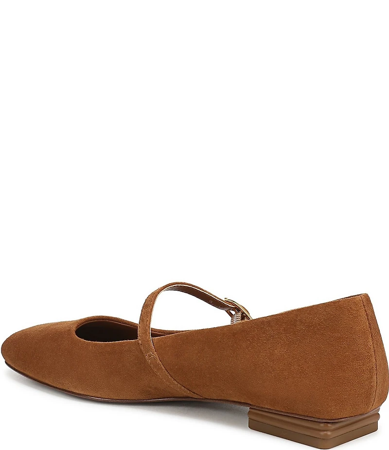Franco Sarto Tinsley Suede Mary Jane Flats