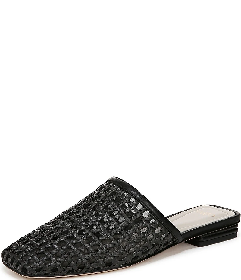 Franco Sarto Tomika Woven Slip On Mules