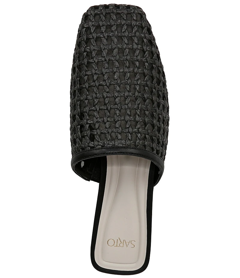 Franco Sarto Tomika Woven Slip On Mules