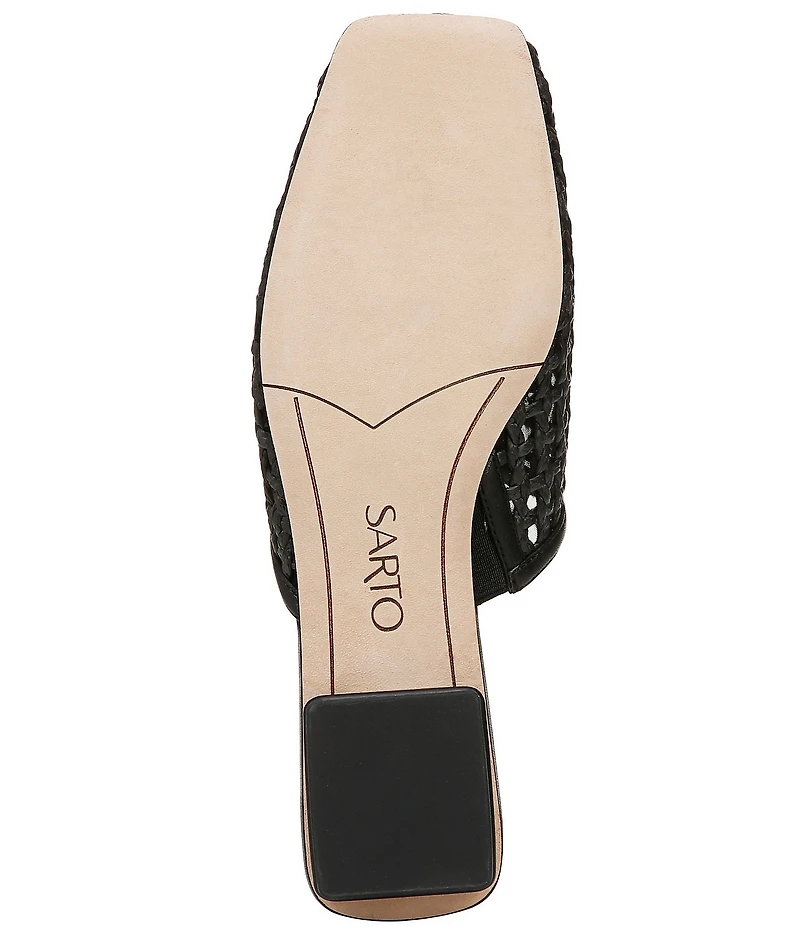 Franco Sarto Tomika Woven Slip On Mules