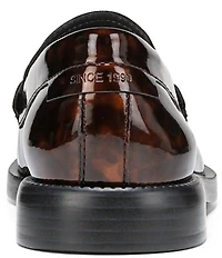 Franco Sarto Yulisa Patent Tortoise Print Loafers