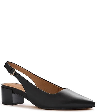 Frankie Juliett III Leather Pumps