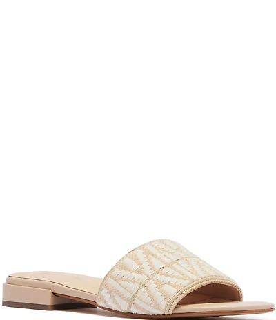 FRANKIE4 Aniston Woven Slide Sandals