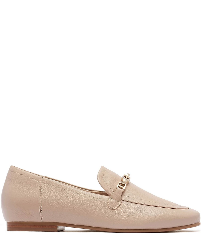 FRANKIE4 Ash II Leather Chain Detail Loafers