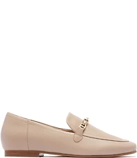 FRANKIE4 Ash II Leather Chain Detail Loafers