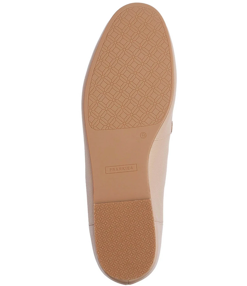 FRANKIE4 Ash II Leather Chain Detail Loafers