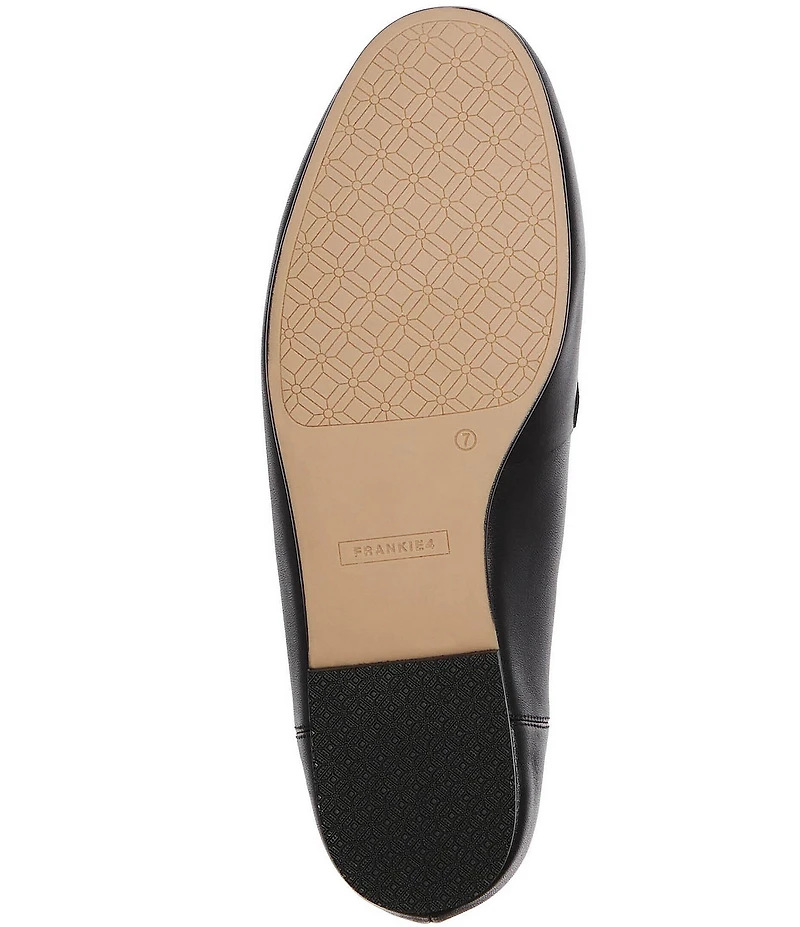 FRANKIE4 Ash II Leather Chain Detail Loafers