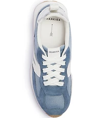 FRANKIE4 Axel II Mixed Leather and Textile Sneakers