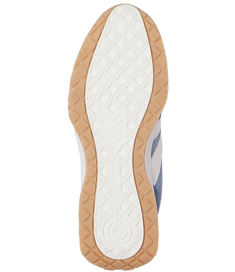 FRANKIE4 Axel II Mixed Leather and Textile Sneakers