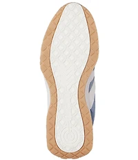 FRANKIE4 Axel II Mixed Leather and Textile Sneakers