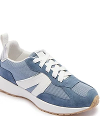 FRANKIE4 Axel II Mixed Leather and Textile Sneakers