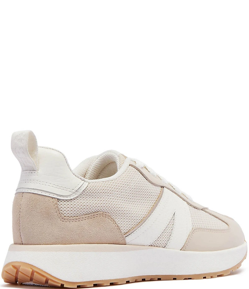 FRANKIE4 Axel II Mixed Leather and Textile Sneakers