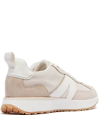 FRANKIE4 Axel II Mixed Leather and Textile Sneakers