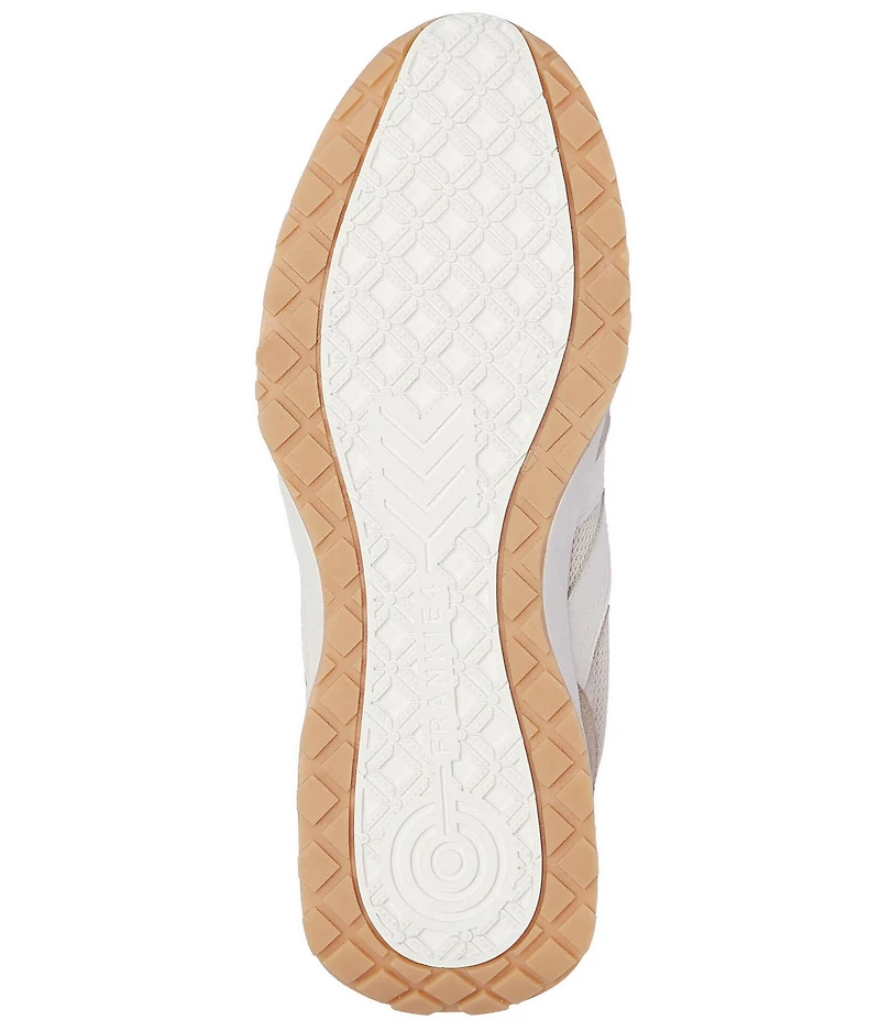 FRANKIE4 Axel II Mixed Leather and Textile Sneakers