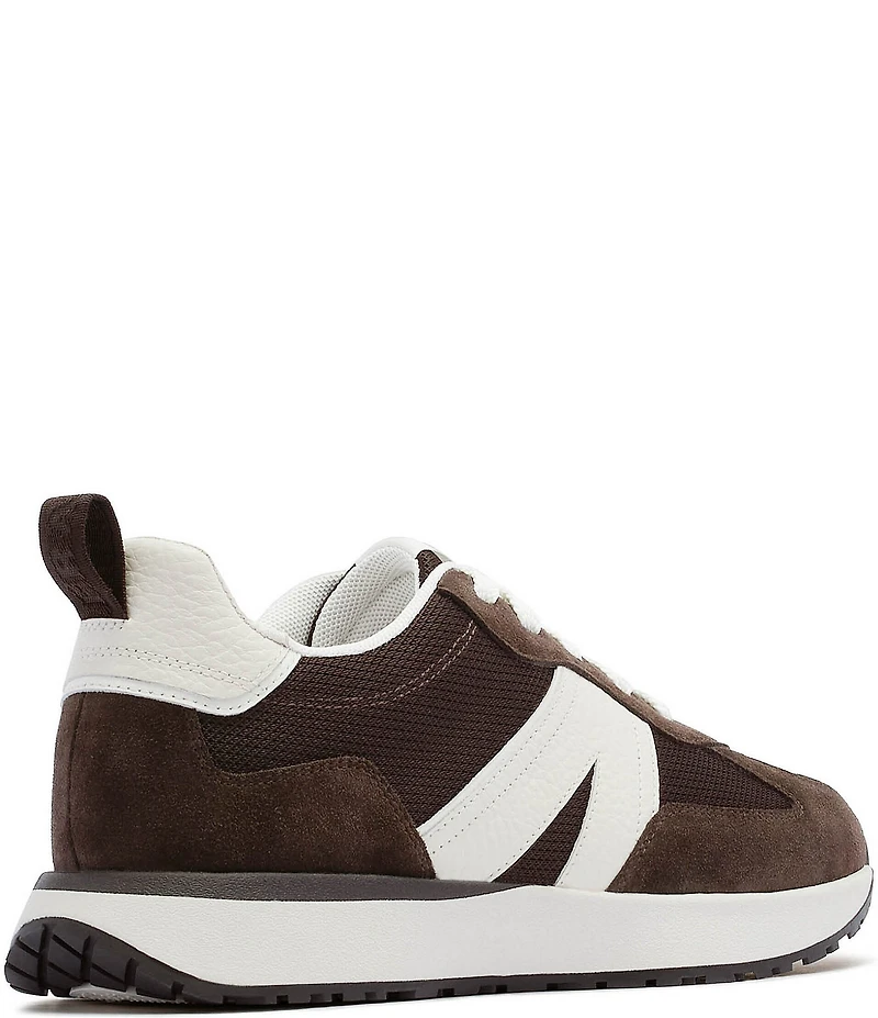 FRANKIE4 Axel II Leather and Suede Sneakers