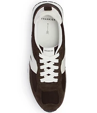 FRANKIE4 Axel II Leather and Suede Sneakers