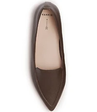 FRANKIE4 Briar Leather Pointed Toe Loafers