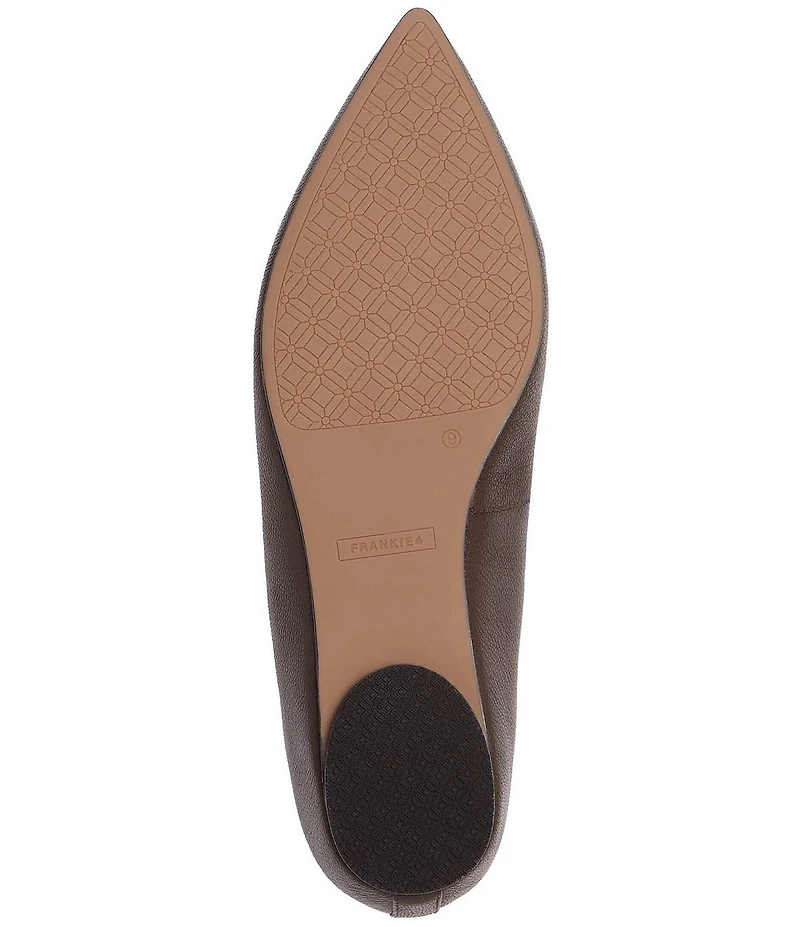 FRANKIE4 Briar Leather Pointed Toe Loafers