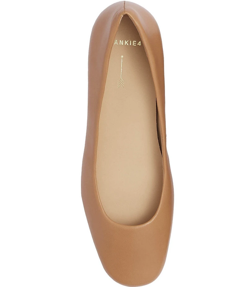 FRANKIE4 Cleo Leather Square Toe Pumps