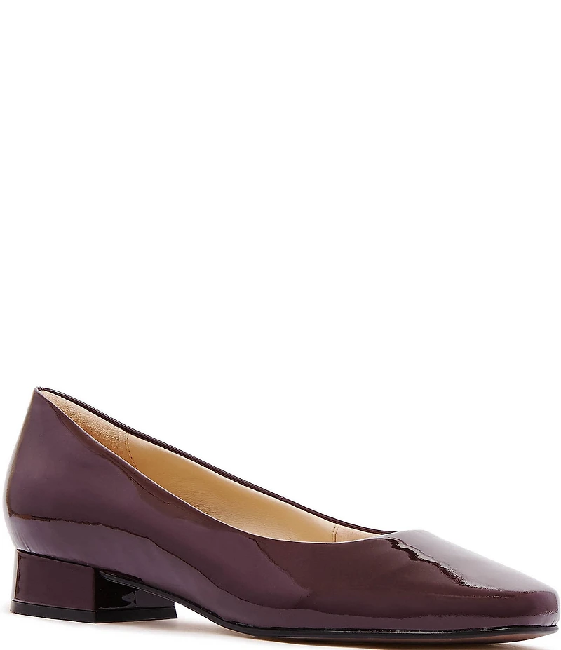 FRANKIE4 Cleo Patent Leather Square Toe Pumps