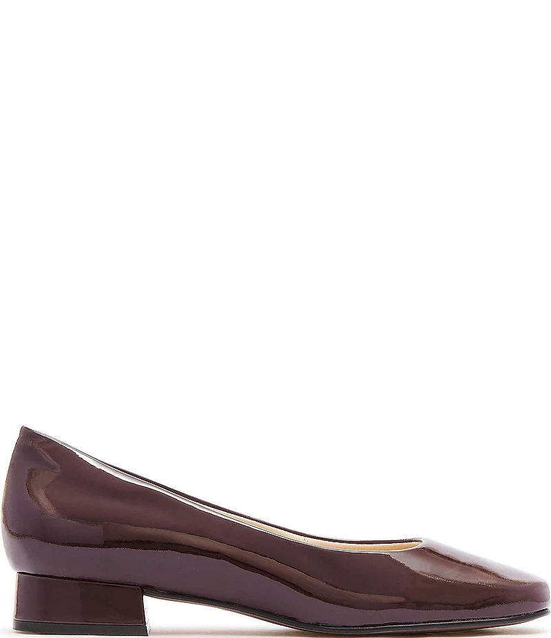 FRANKIE4 Cleo Patent Leather Square Toe Pumps