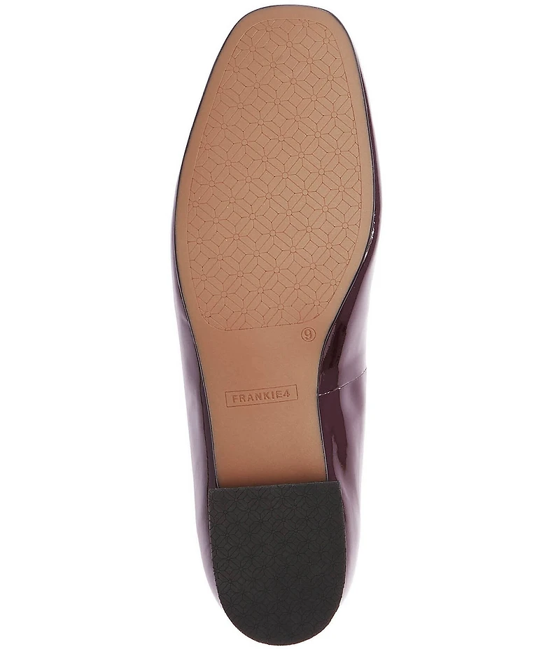 FRANKIE4 Cleo Patent Leather Square Toe Pumps