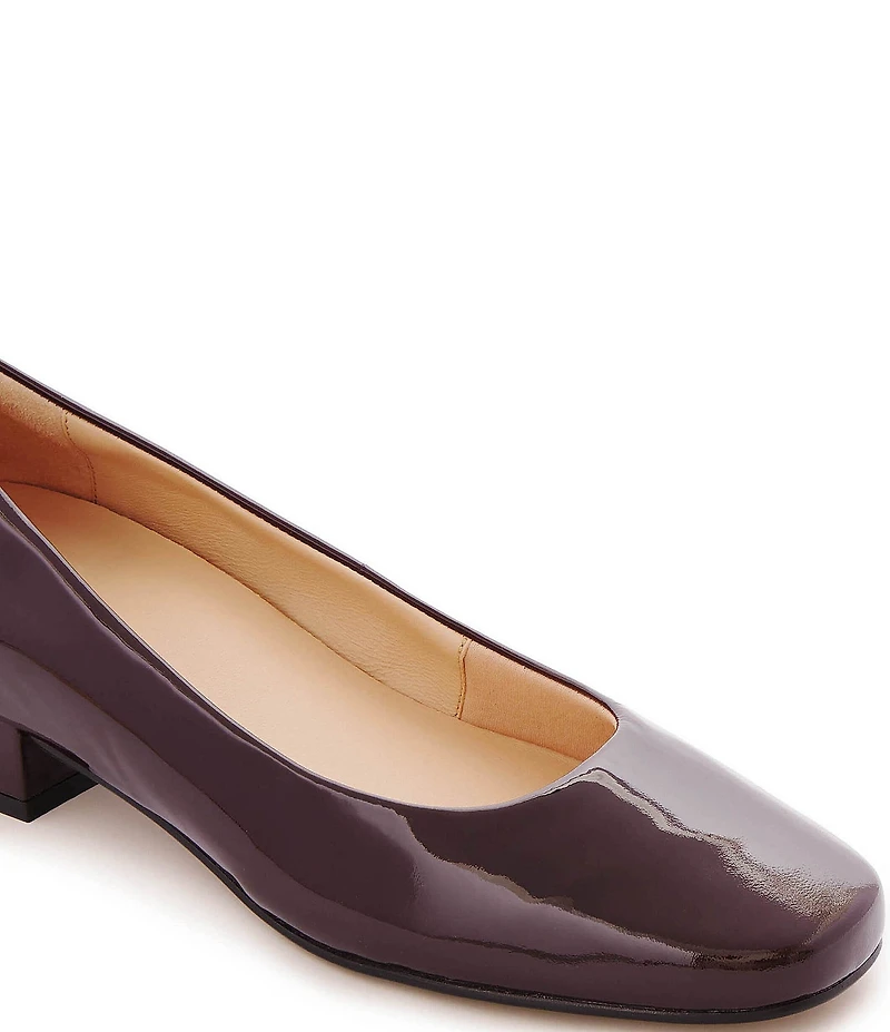 FRANKIE4 Cleo Patent Leather Square Toe Pumps