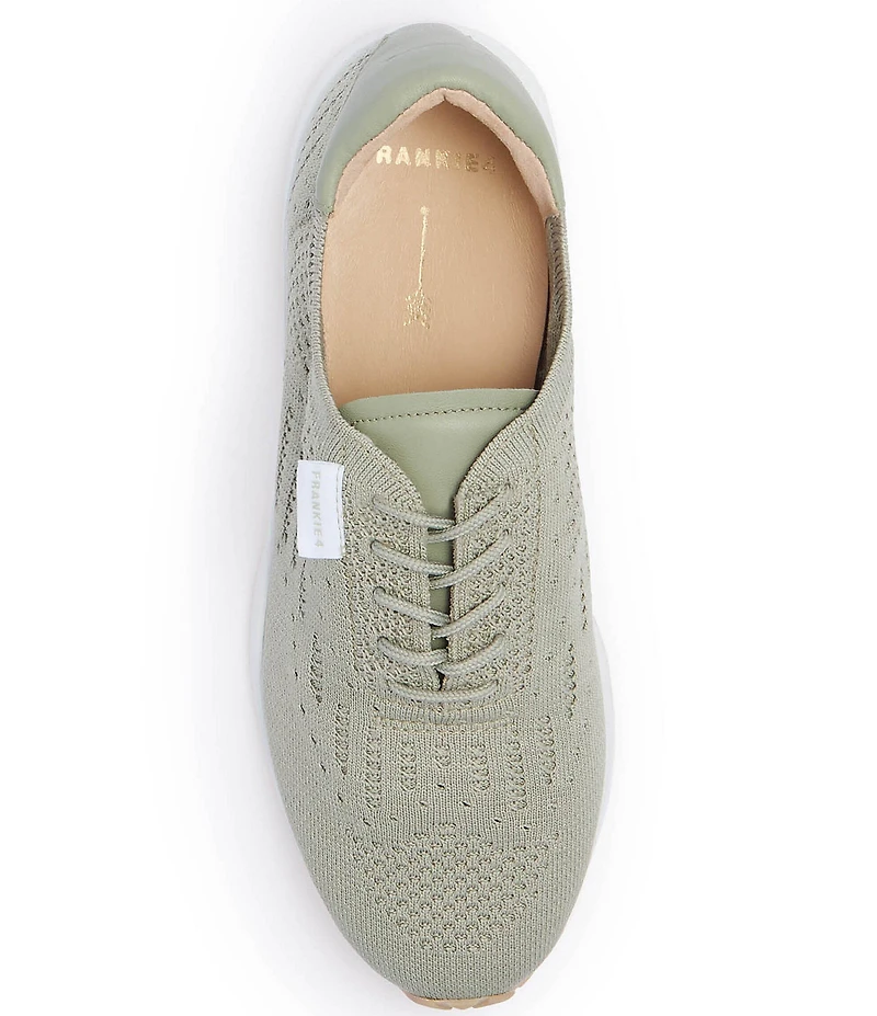 FRANKIE4 Dimity II Mesh Knit Lace Up Sneakers