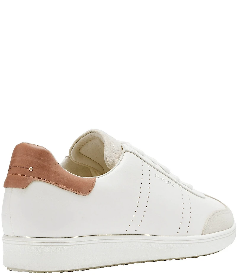 FRANKIE4 Drew Leather Perforated Detail Sneakers