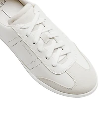 FRANKIE4 Drew Leather Perforated Detail Sneakers