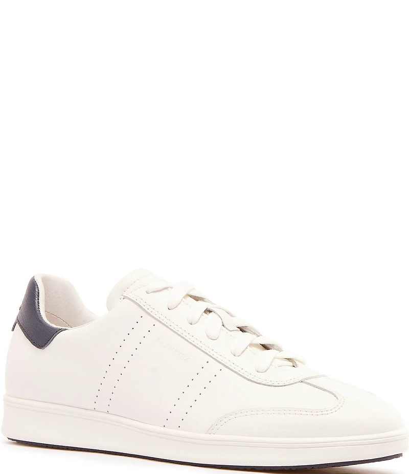 FRANKIE4 Drew Leather Perforated Detail Sneakers