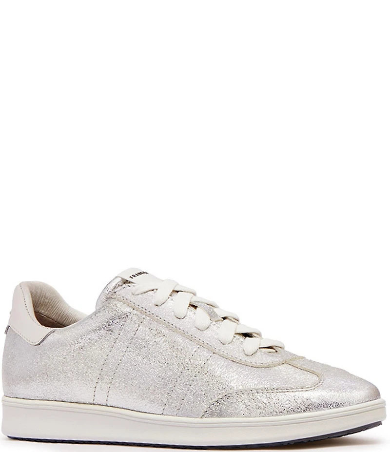 FRANKIE4 Drew Metallic Crackle Foil Sneakers