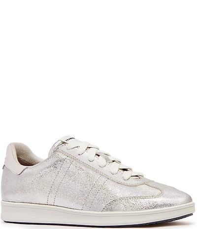 FRANKIE4 Drew Metallic Crackle Foil Sneakers