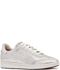 FRANKIE4 Drew Metallic Crackle Foil Sneakers