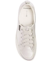 FRANKIE4 Ellie V Leather Lace Up Sneakers