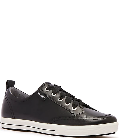 FRANKIE4 Ellie V Leather Lace Up Sneakers