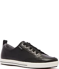FRANKIE4 Ellie V Leather Lace Up Sneakers