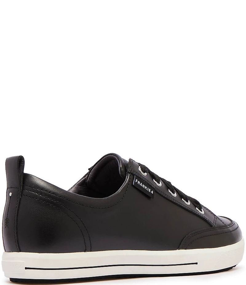 FRANKIE4 Ellie V Leather Lace Up Sneakers
