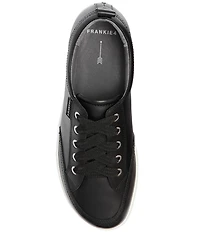 FRANKIE4 Ellie V Leather Lace Up Sneakers
