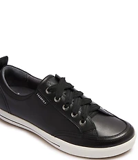 FRANKIE4 Ellie V Leather Lace Up Sneakers
