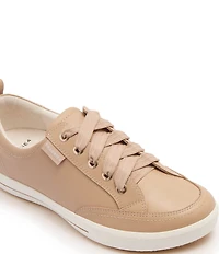 FRANKIE4 Ellie V Leather Lace Up Sneakers