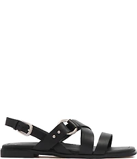 FRANKIE4 Finn Leather O-Ring Slingback Sandals