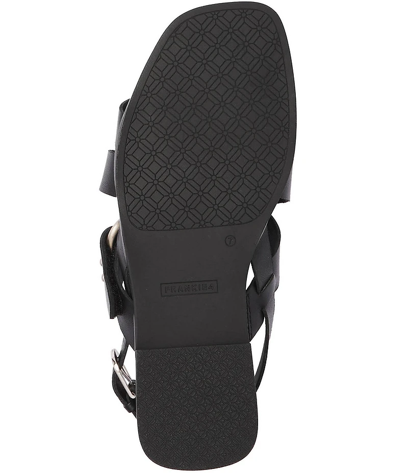 FRANKIE4 Finn Leather O-Ring Slingback Sandals