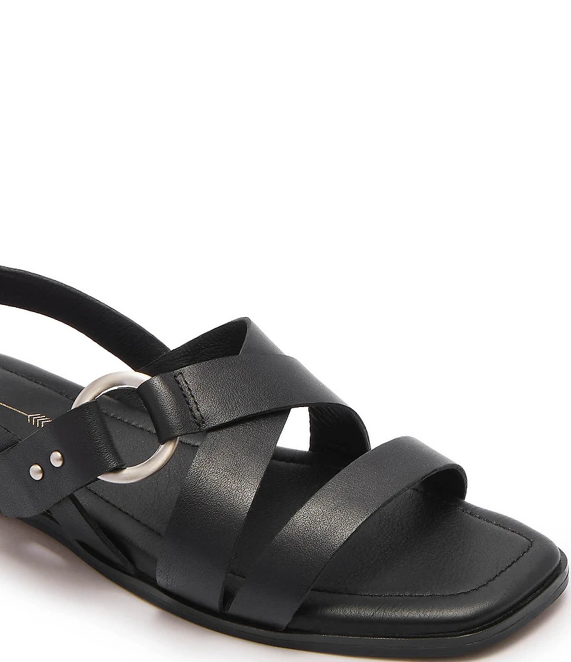 FRANKIE4 Finn Leather O-Ring Slingback Sandals