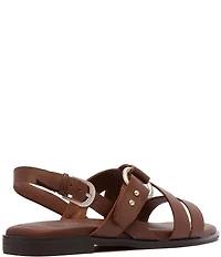 FRANKIE4 Finn Leather O-Ring Slingback Sandals